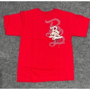Bad‎ Boy Athletics Vintage Deadstock Red Graphic T Shirt Men's Size XL